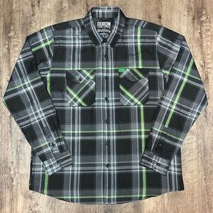DIXXON Flannel | Sublime Collaboration Long-sleeve Button-down Shirt Men's 2XLT